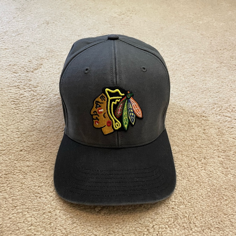 Chicago Blackhawks SnapBack Hat - ‘47 Brand (worn 1x)
